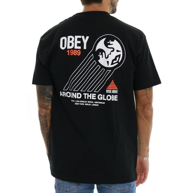 T-SHIRT AROUND THE GLOBE OBEY - Mad Fashion | img vers.650x/